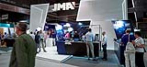  general view of the JMA stand