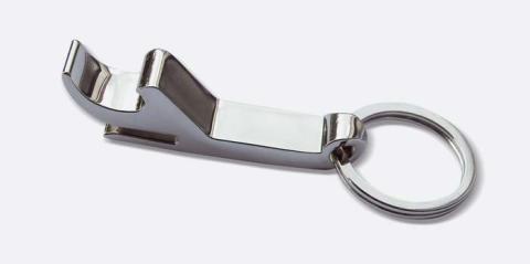 Bottle opener key ring